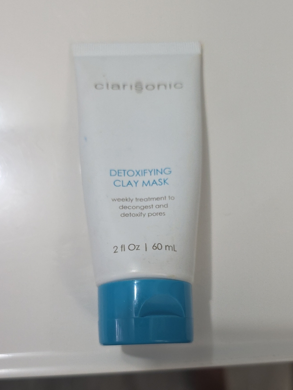 Clarisonic White Tube with Blue Cap Detoxifying Clay Mask
